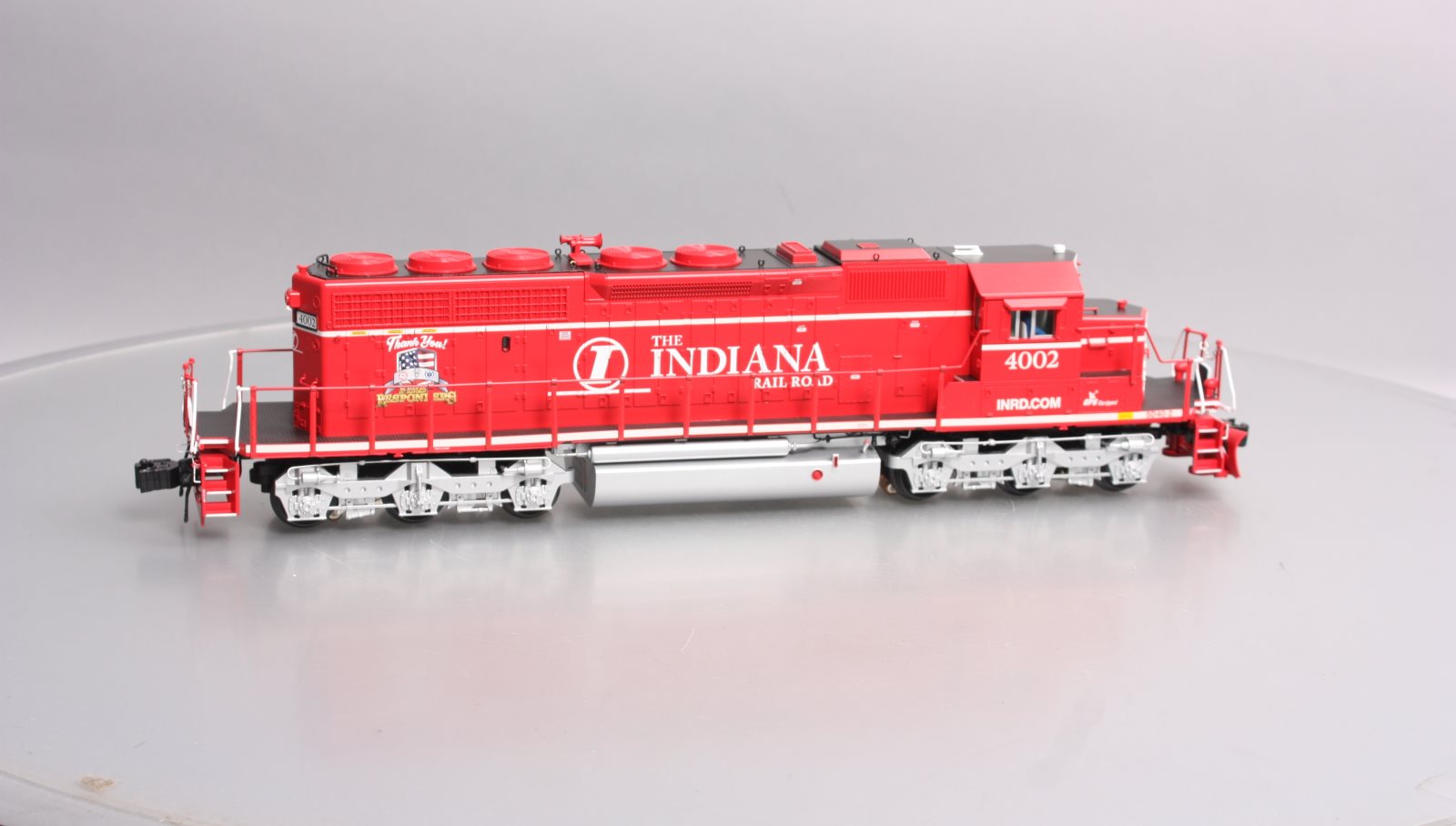 Lionel Mr Muffins Trains 2233961 O Indiana RR SD40-2 Diesel Loco #4002 w/LEGACY LN/Box