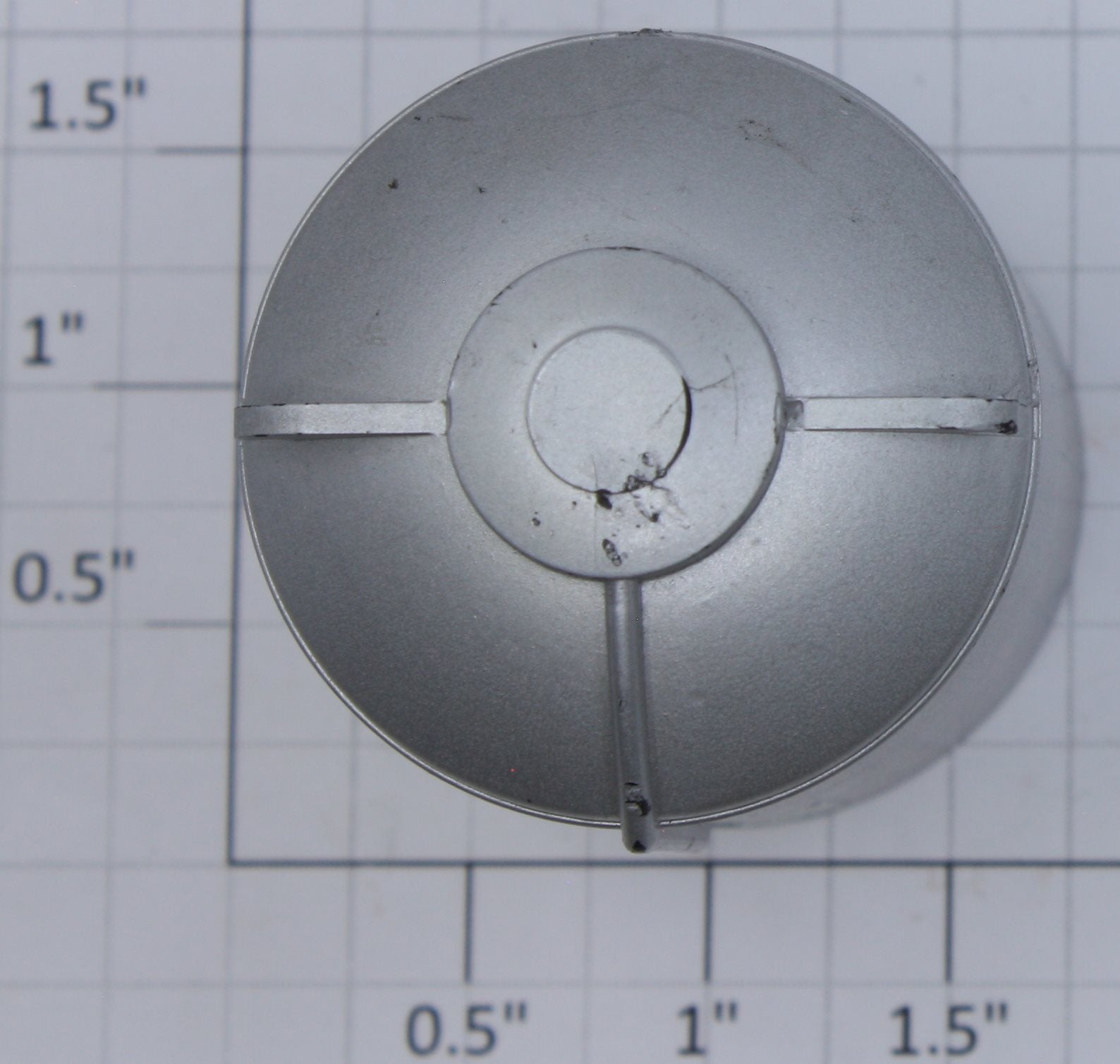 American Flyer PA13C201X S Scale Silver Canister without Letters