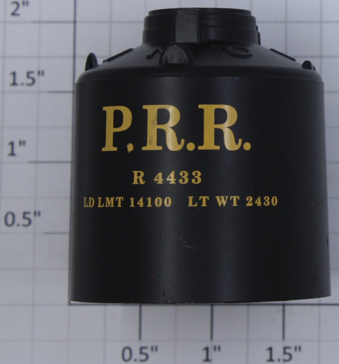 Lionel 26053-55 Black P.R.R. "R 4433" Canister