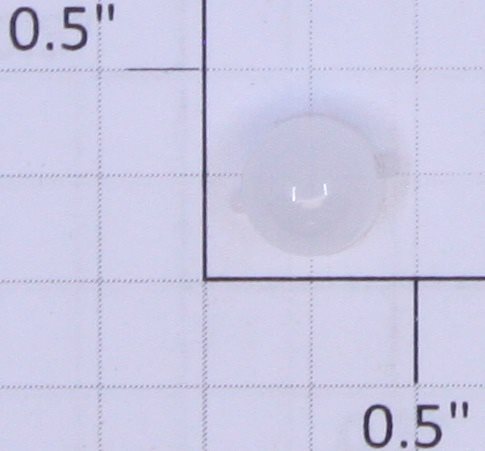 Acme 1028-07 O White Lens 5/16