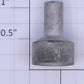 Acme 1028-01 O Gauge Gray Aluminum Smoke Stack