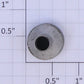 Acme 1028-01 O Gauge Gray Aluminum Smoke Stack