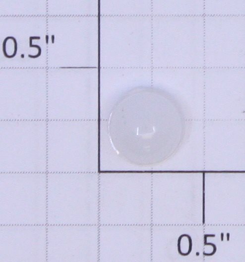 Acme 1028-06 O Gauge White Lens 1/4