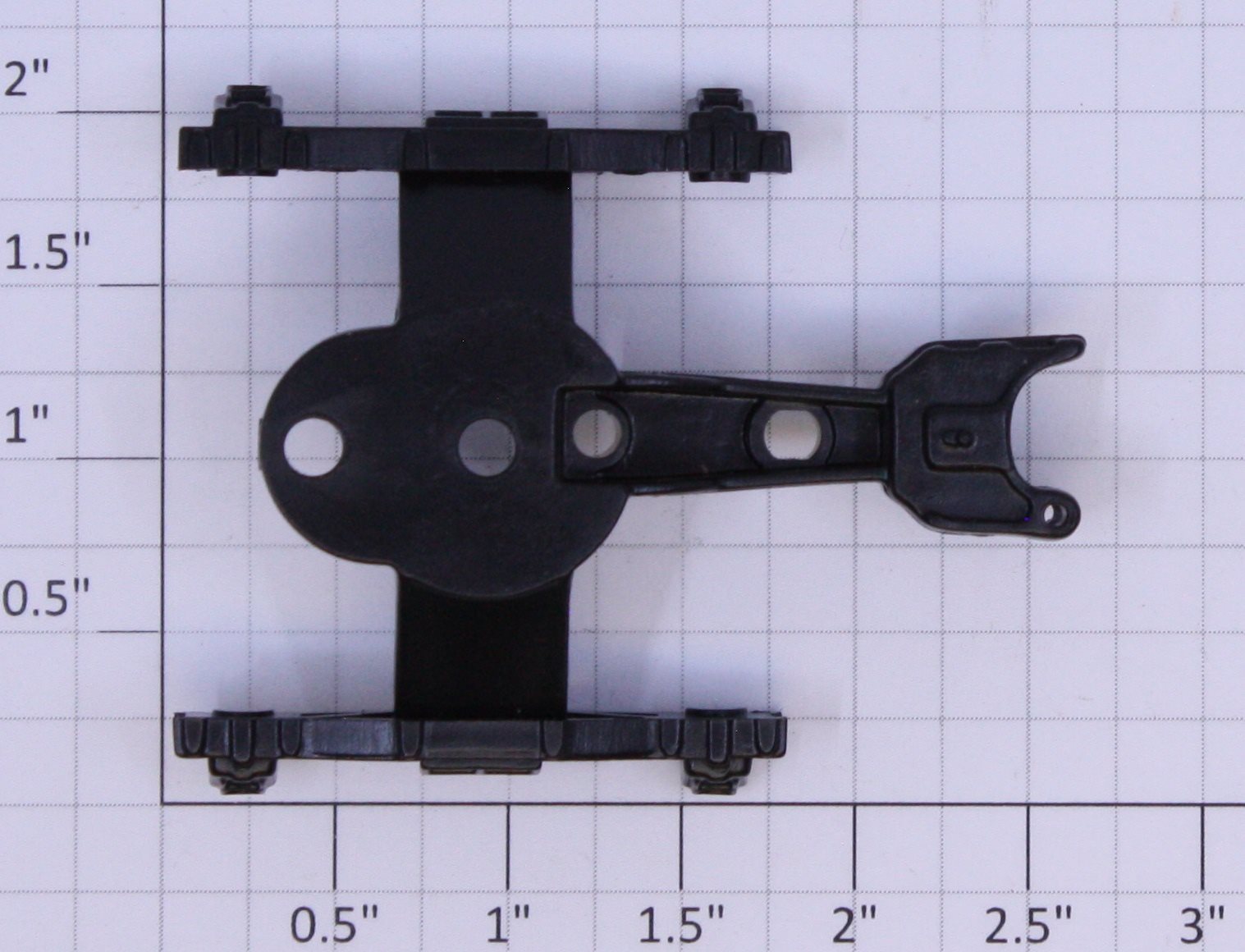 K-Line K5100-1 Plastic Freight Car Operating Truck Frame