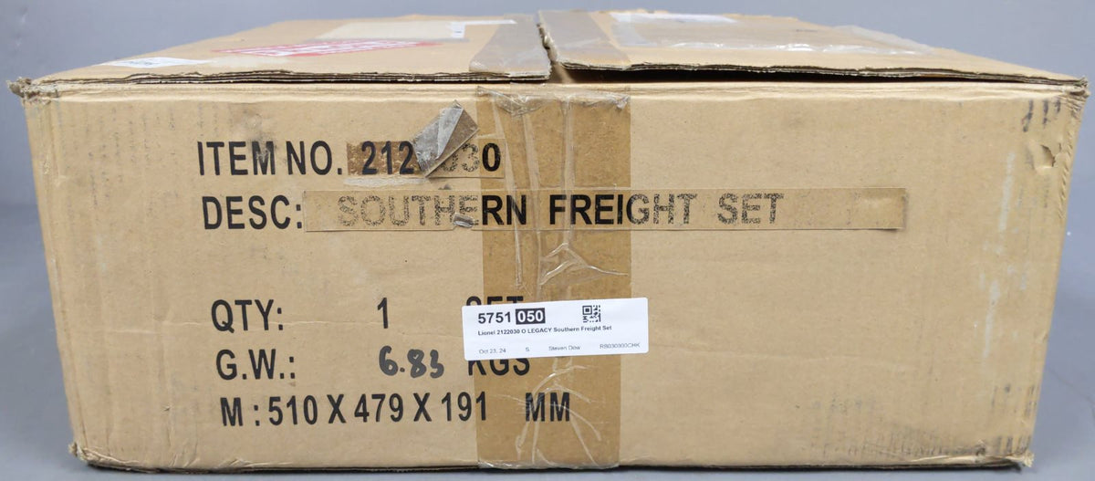 Lionel 2122030 O LEGACY Southern Freight Set EX/Box