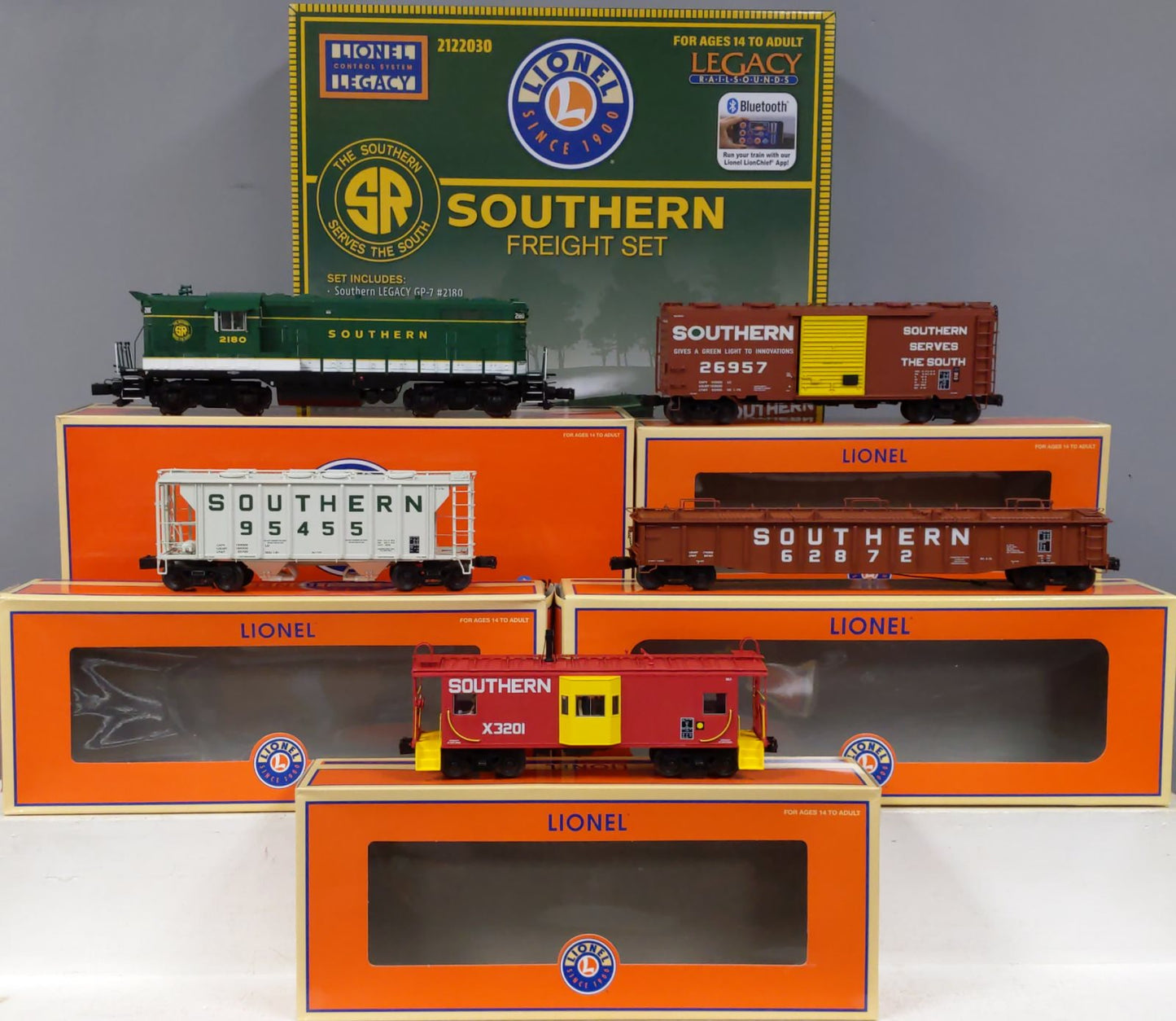 Lionel 2122030 O LEGACY Southern Freight Set LN/Box