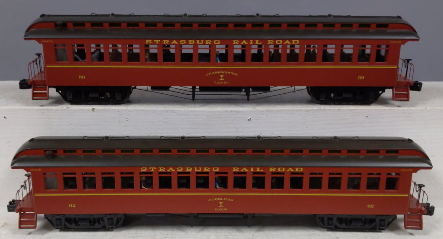 Lionel 2227030 O Strasburg Railroad Wood Coach #1 (Pack of 2)
