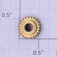 Lionel 8010-115 T-23 Brass Metal Worm Gear .5"L x .38"W x .18"D