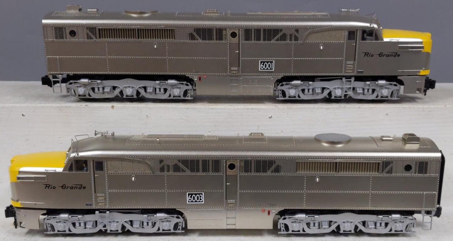 Lionel 1933170 O D&RGW Legacy Alco PA AA Diesel Locomotive Set #6001/6003