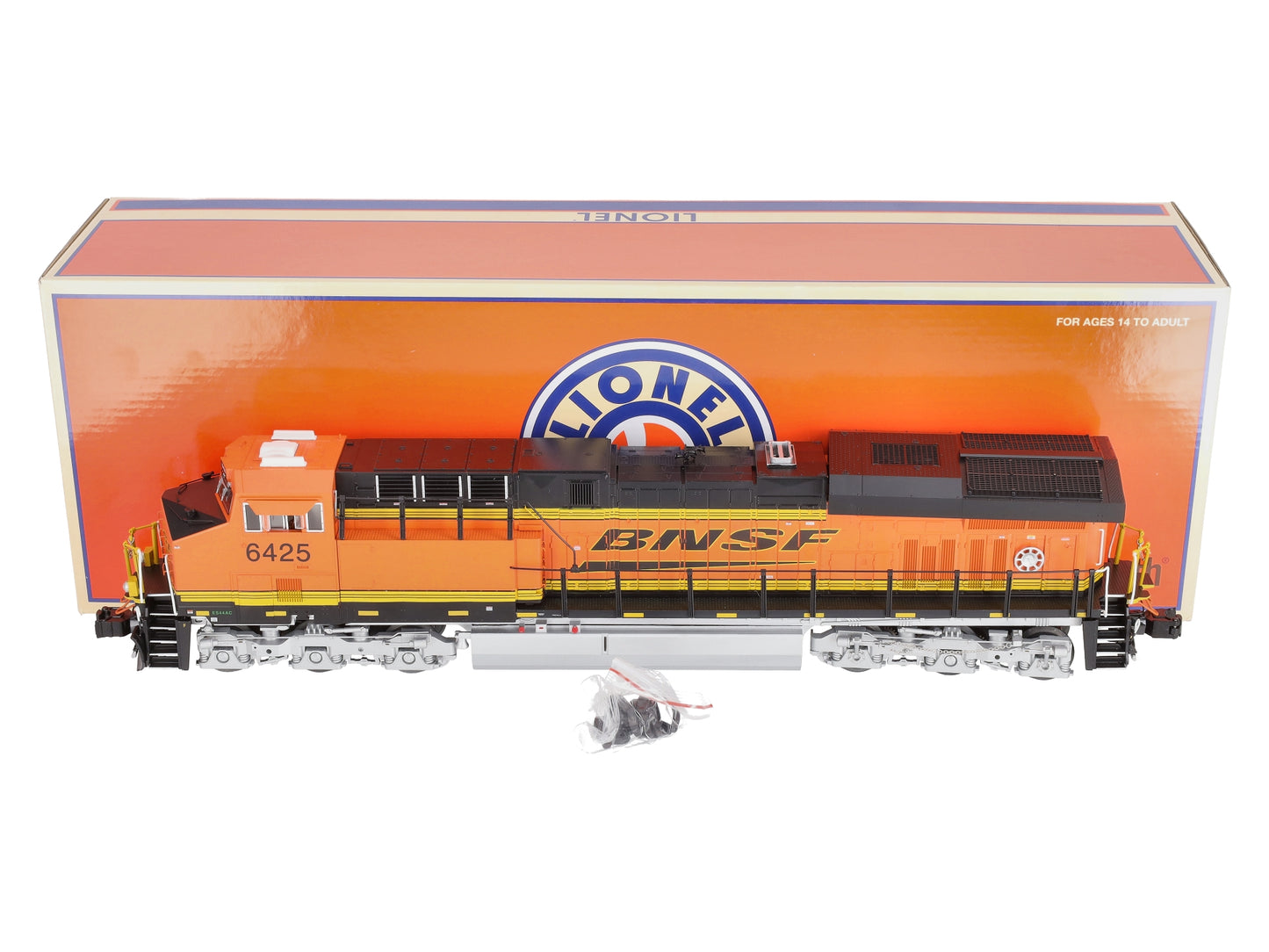Lionel 1933282 O Gauge BNSF ES44AC Diesel Locomotive #6425 with LEGACY
