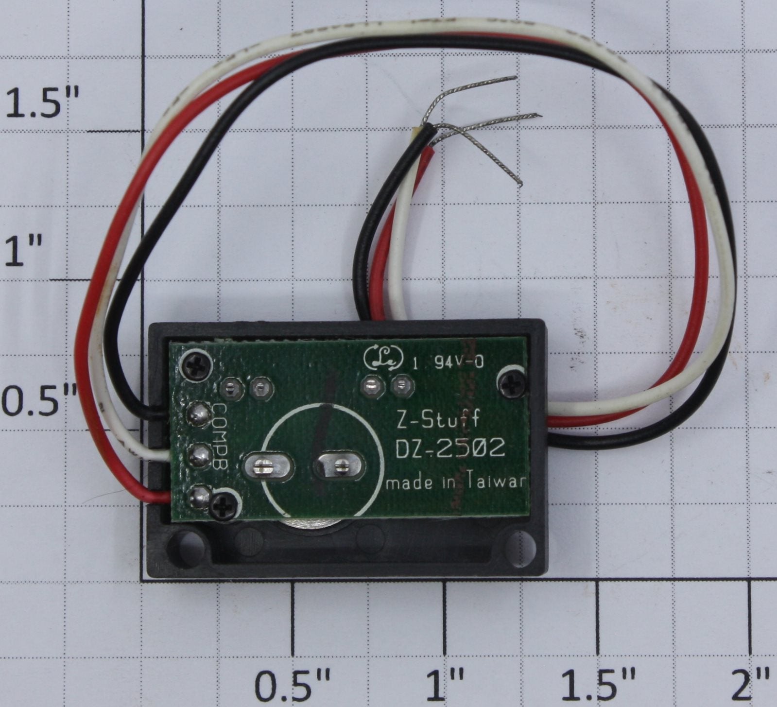Z-Stuff DZ-2502 Push Button with Red and Green LED's