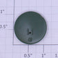 Bachmann HO1000 1-1/8" Diameter Green Tank Car End