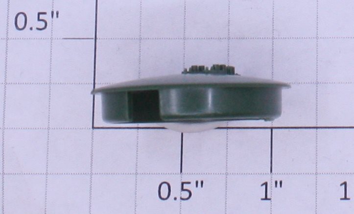 Bachmann HO1000 1-1/8" Diameter Green Tank Car End