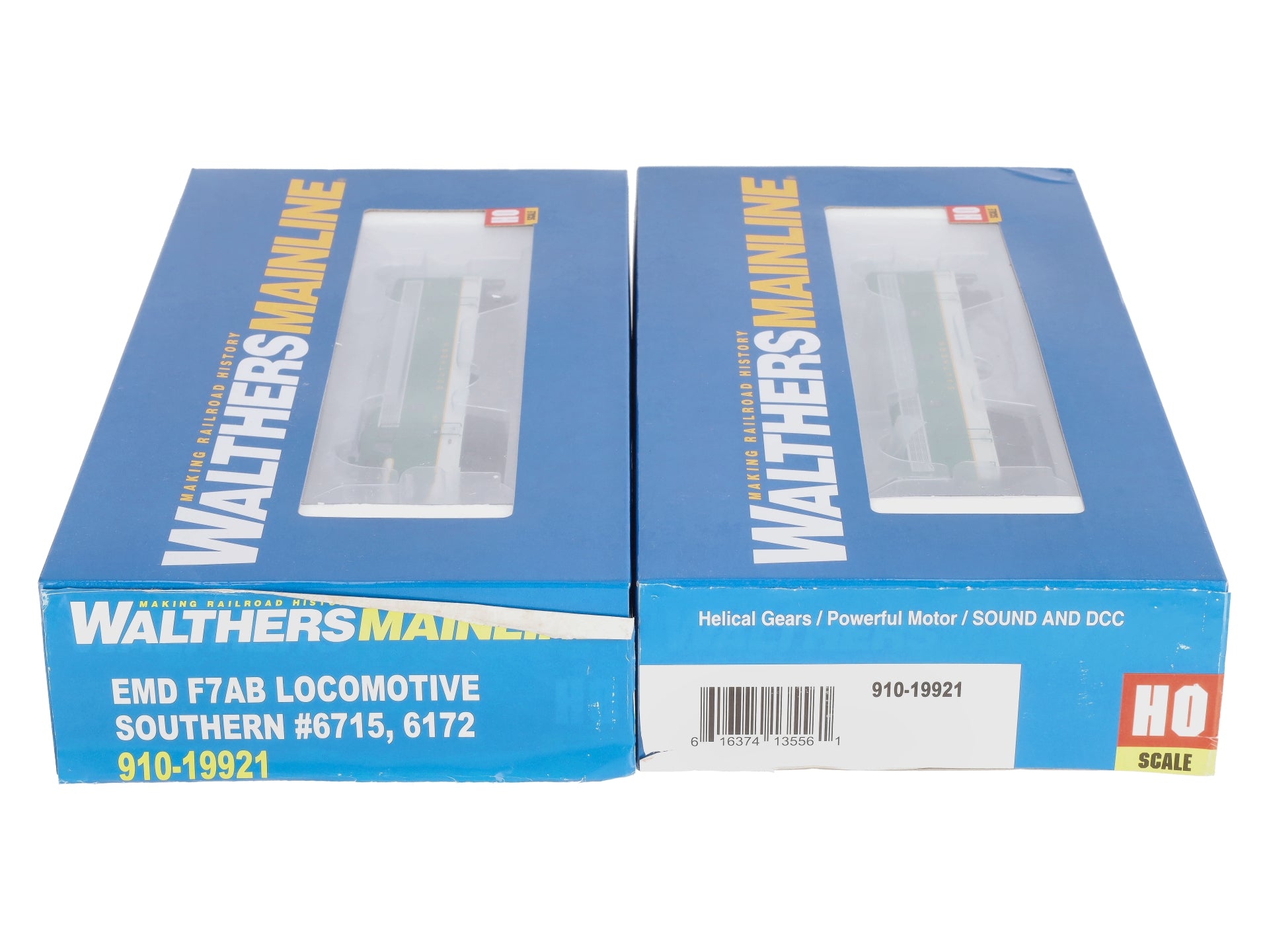 Walthers 910-19921 HO Southern Railway EMD F7A-B Set with SoundTraxx #6715, 6172