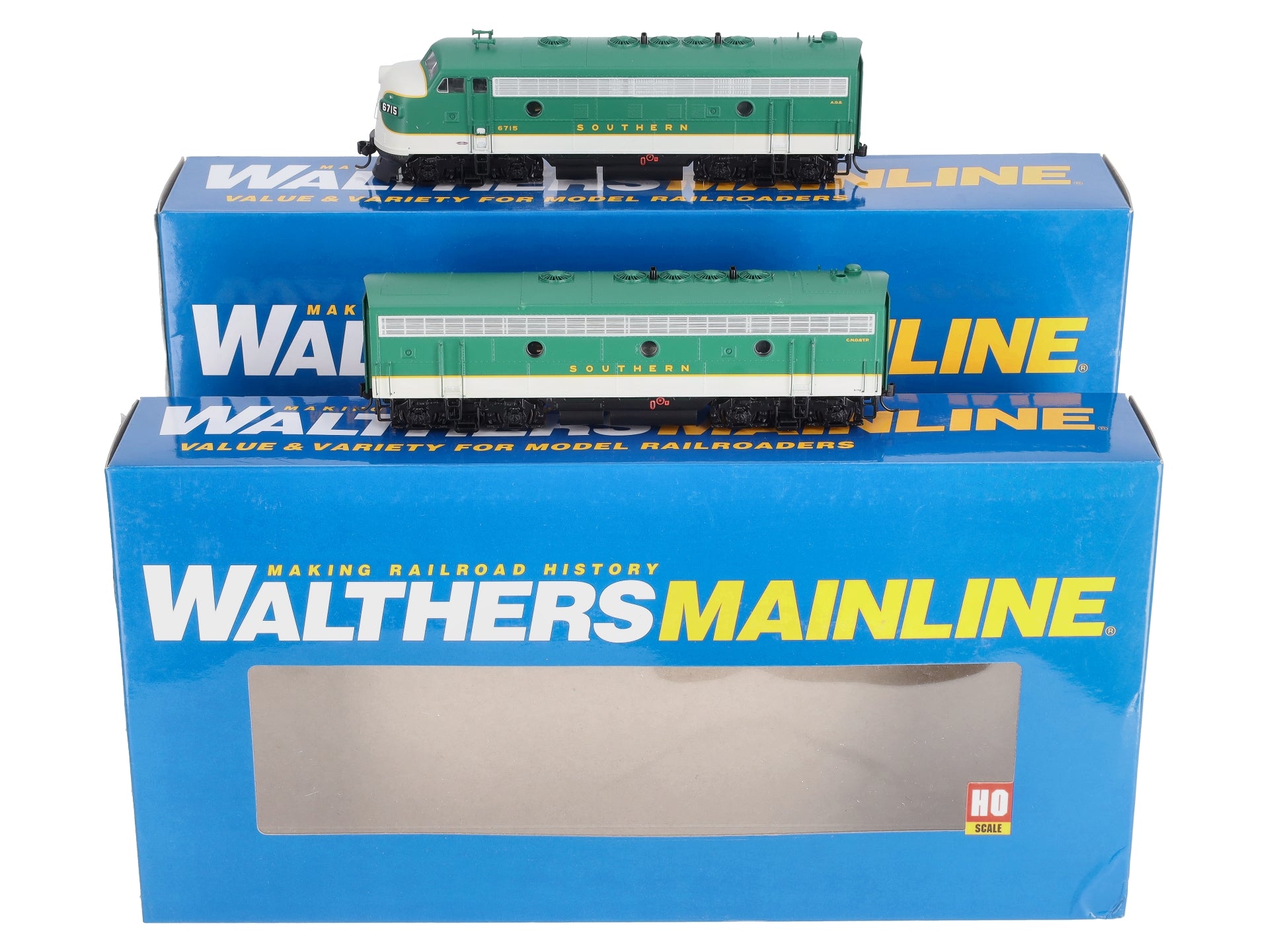 Walthers 910-19921 HO Southern Railway EMD F7A-B Set with SoundTraxx #6715, 6172