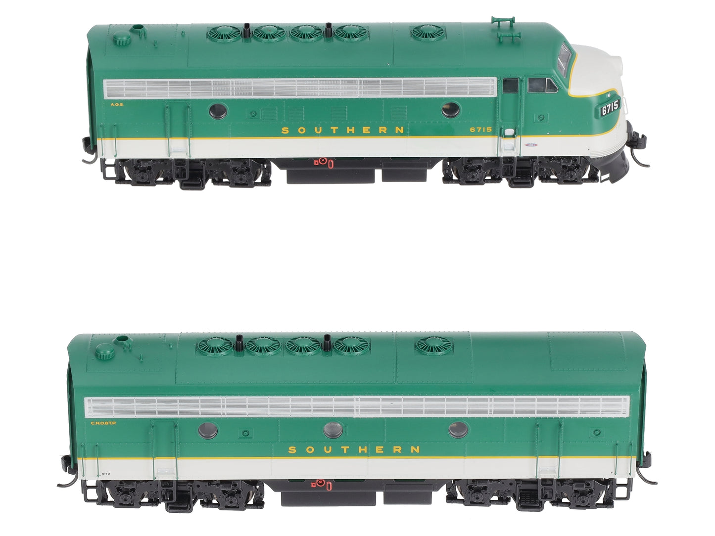 Walthers 910-19921 HO Southern Railway EMD F7A-B Set with SoundTraxx #6715, 6172