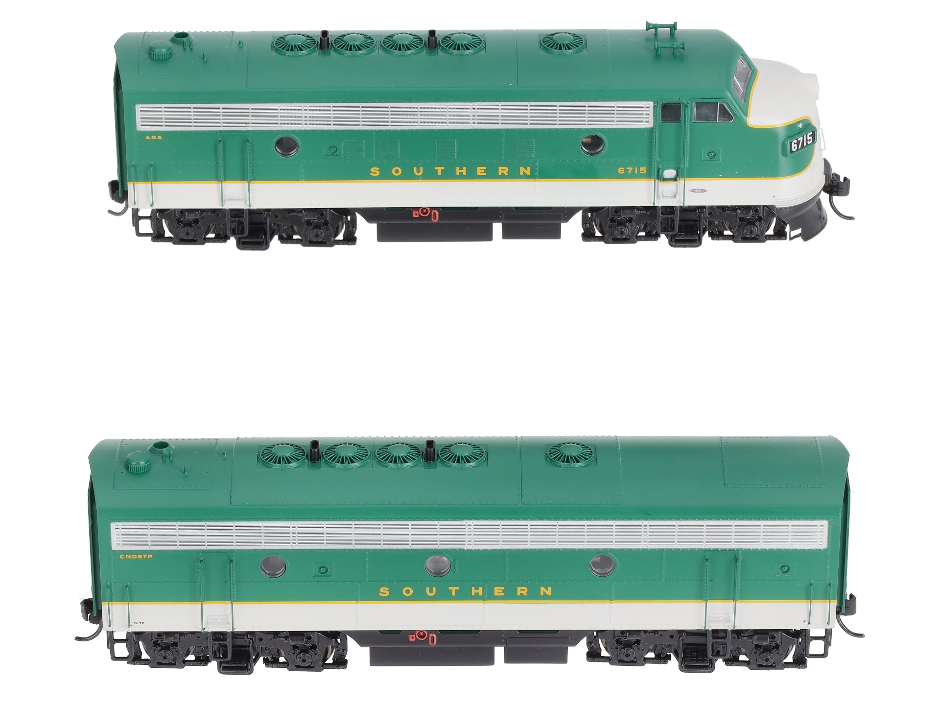 Walthers 910-19921 HO Southern Railway EMD F7A-B Set with SoundTraxx #6715, 6172