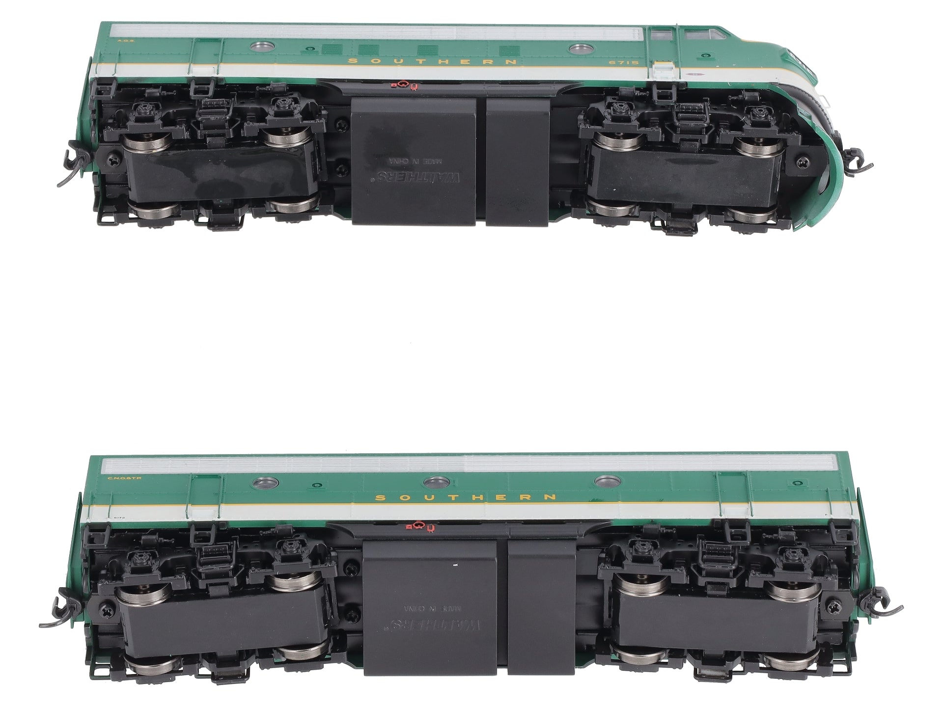 Walthers 910-19921 HO Southern Railway EMD F7A-B Set with SoundTraxx #6715, 6172