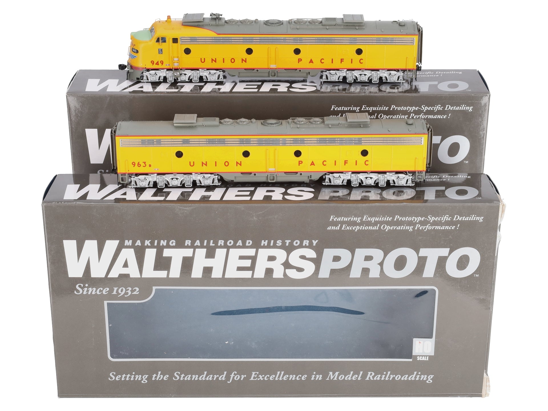 Walthers 920-41384 HO Union Pacific E9A-B Locomotives #949/963B w/Sound & DCC