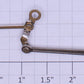 Lionel 224E-13 Left Hand Eccentric Crank Assembly