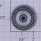 Lionel 8010-123 Grooved Drive Gear Wheel with Traction Tire