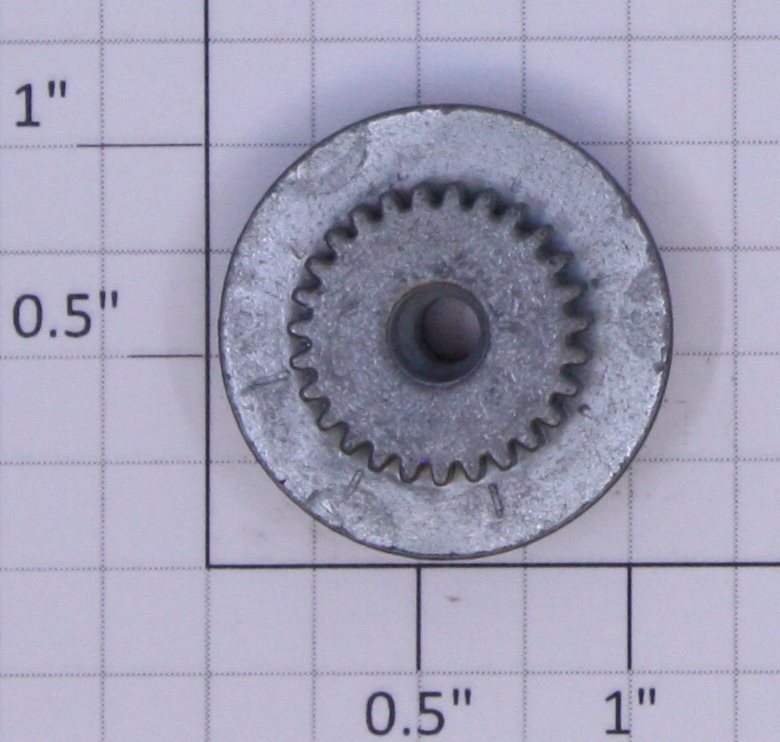 Lionel 8010-123 Grooved Drive Gear Wheel with Traction Tire