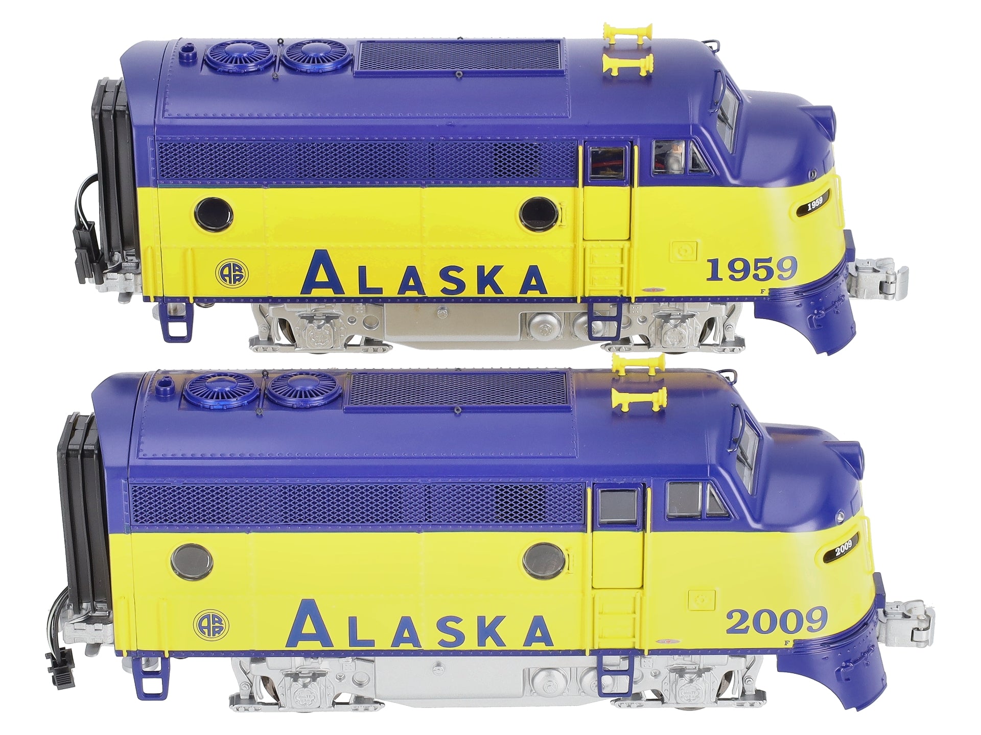 RMT 92633 O Gauge Alaska Beef Mini F-3 A-A Diesel Engine Set  #2009/1959