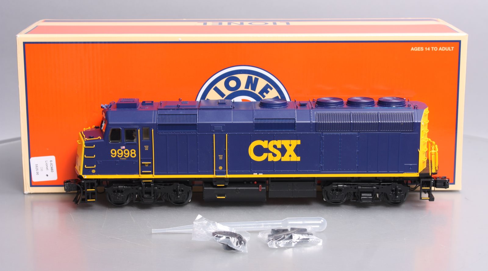 Lionel 6-82460 O BTO F40PH Diesel CSX #9998/LCS