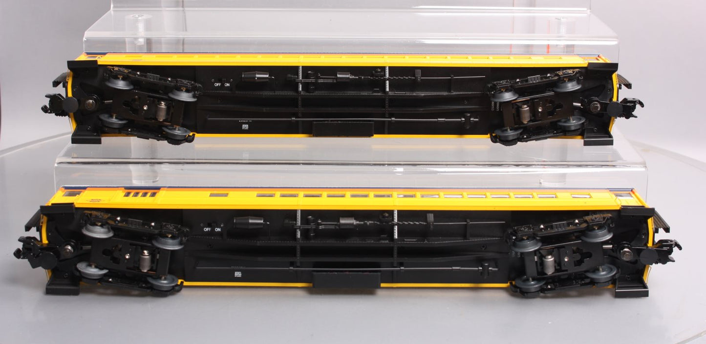 Lionel 2027370 O Gauge Chessie Steam Steel Car 2-Pack EX/Box