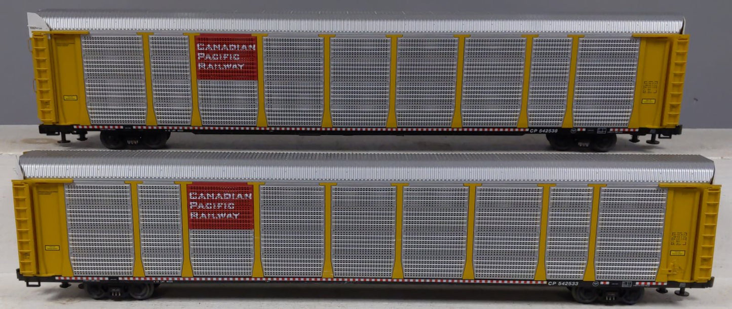Lionel 6-29377 O Canadian Pacific Autorack Cars (Set of 2)