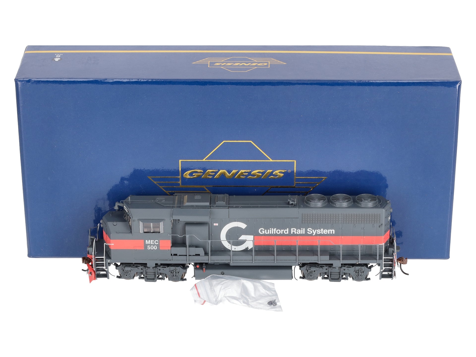 Athearn G40888 HO Guilford/MEC GP40-2L Diesel Locomotive w/DCC & Sound #500