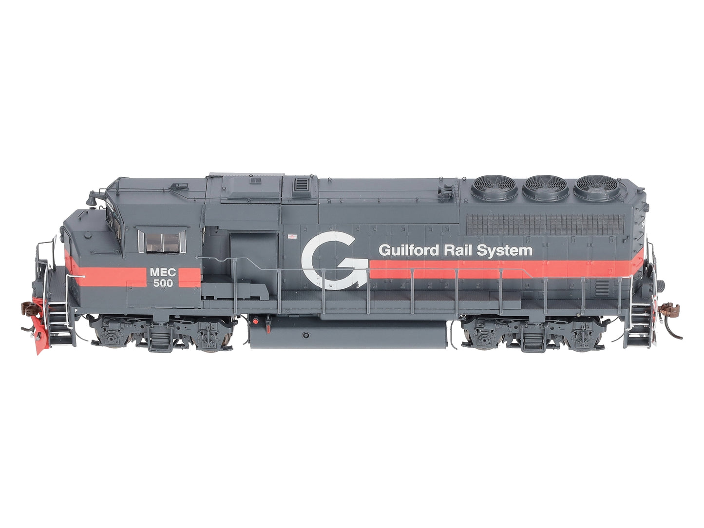 Athearn G40888 HO Guilford/MEC GP40-2L Diesel Locomotive w/DCC & Sound #500