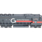 Athearn G40888 HO Guilford/MEC GP40-2L Diesel Locomotive w/DCC & Sound #500