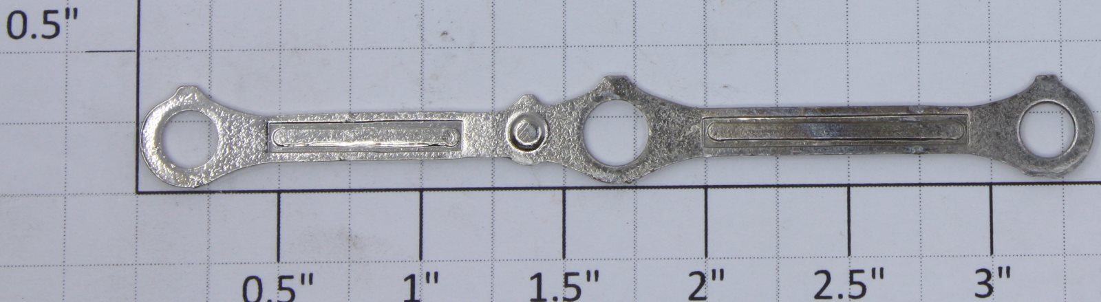 Lionel 226E-12 Right Hand Side Rod with Embossing