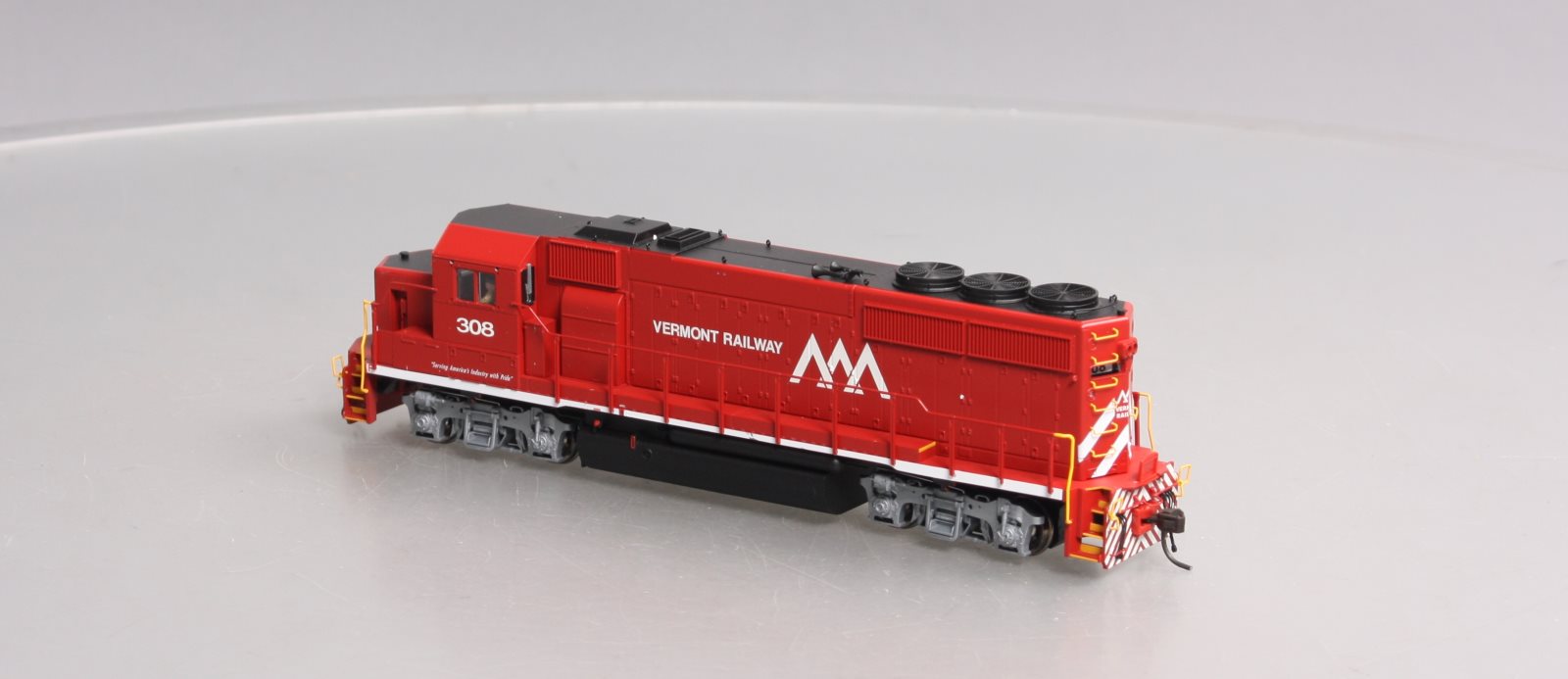Atlas 10000973 HO Scale Vermont Railway GP40-2 Ph 2 Diesel Locomotive #308