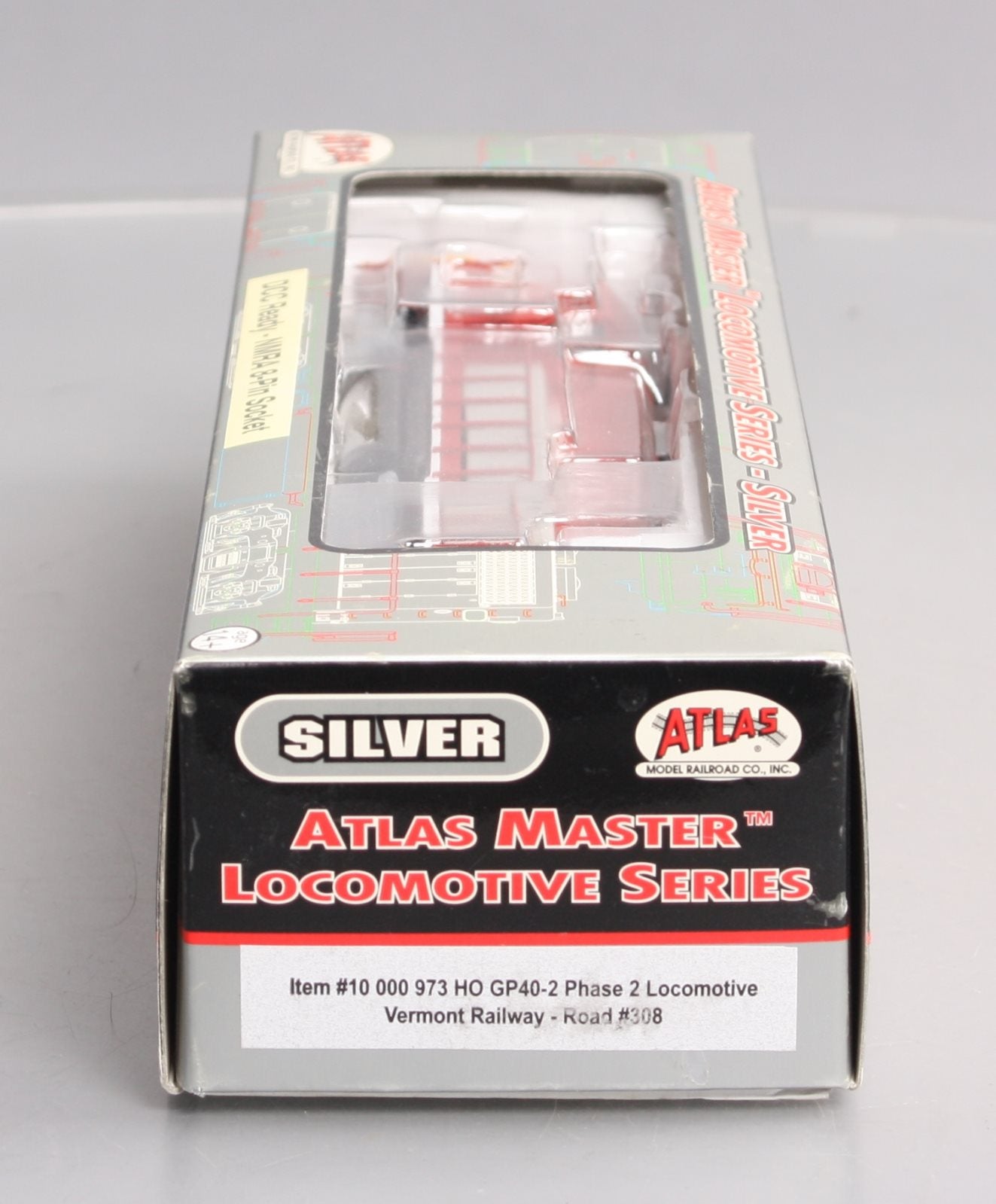 Atlas 10000973 HO Scale Vermont Railway GP40-2 Ph 2 Diesel Locomotive #308