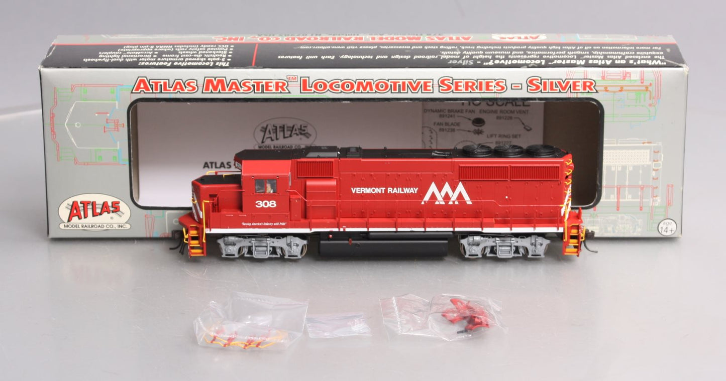Atlas 10000973 HO Scale Vermont Railway GP40-2 Ph 2 Diesel Locomotive #308