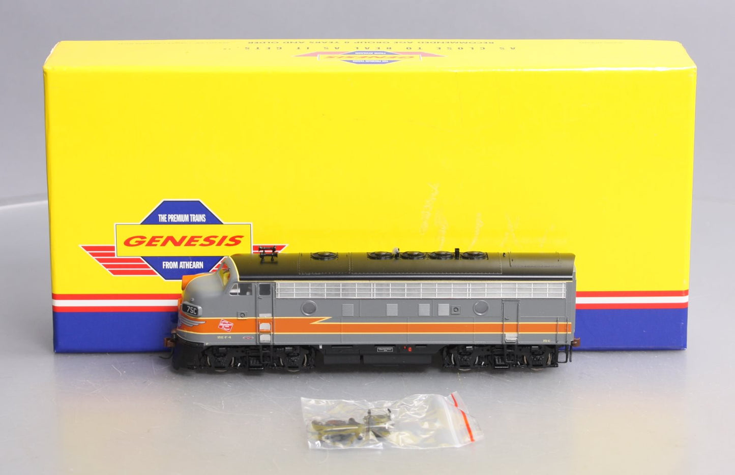 Athearn G22009 HO Scale Milwaukee Road F-7 Ph 1 Freight Diesel Locomotive #75C NIB