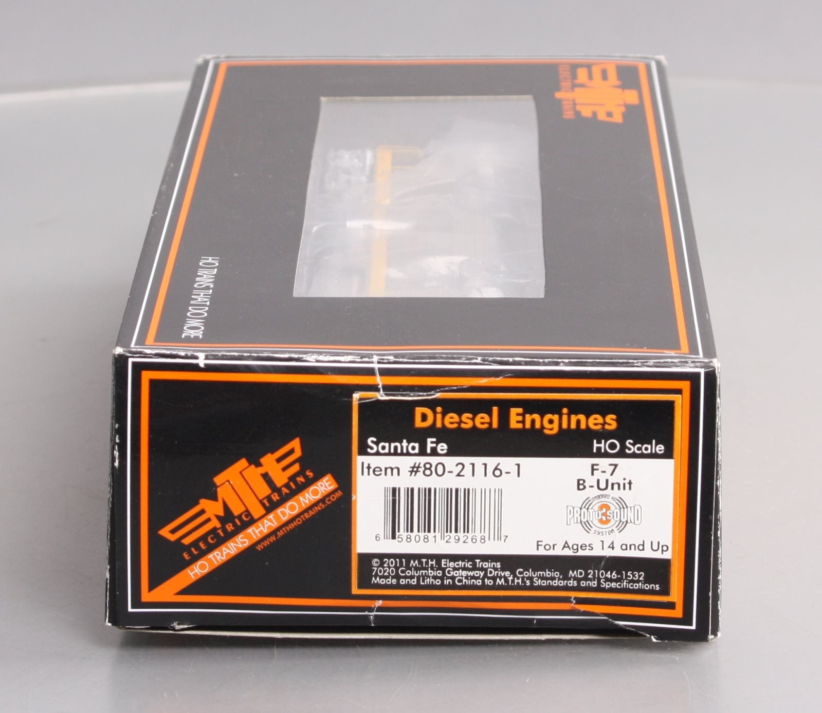 MTH 80-2116-1 HO Santa Fe Diesel EMD F7B - Proto-Sound 3.0 & DCC Equipped #345B