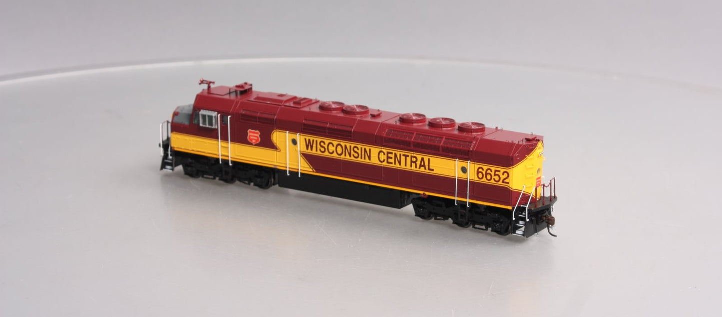 Athearn G67543 HO Scale Wisconsin Central FP45 Diesel Locomotive #6652 w