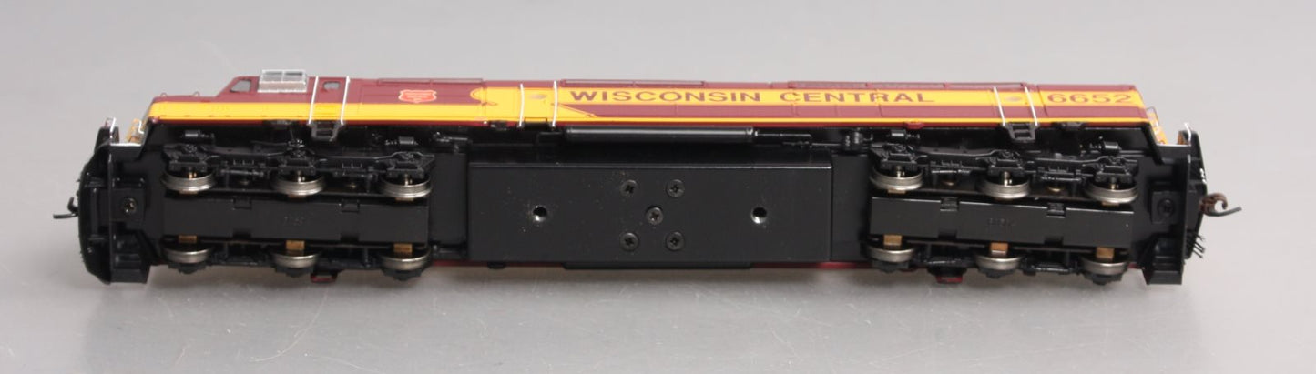 Athearn G67543 HO Scale Wisconsin Central FP45 Diesel Locomotive #6652 w