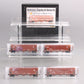 Micro-Trains 99300136 N ATSF 3-Bay High-Side Covered Hopper (Set of 4) LN/Box