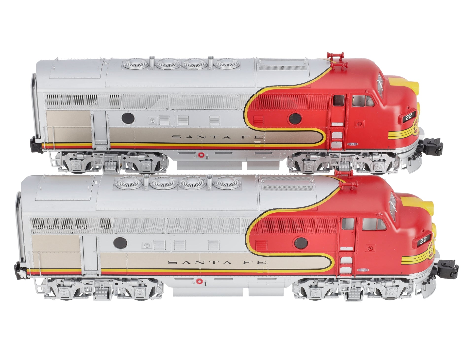Lionel 6-85186 O Santa Fe Legacy AA F3 Diesel Locomotive #22L/22C