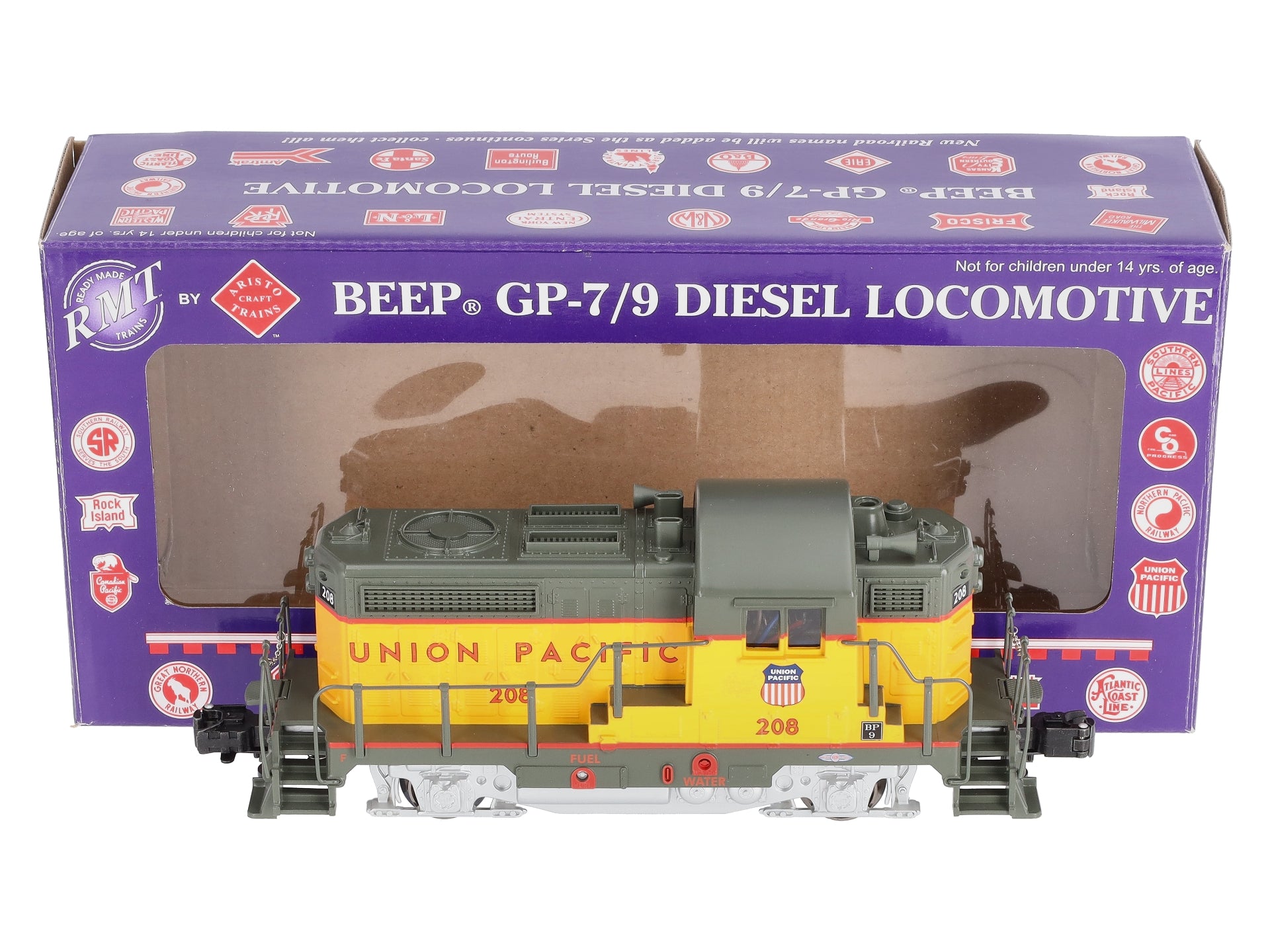 RMT 924176 O Union Pacific BEEP GP7 Diesel Locomotive #208