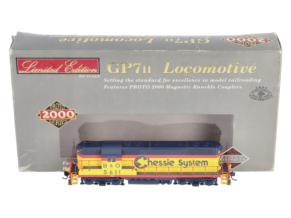 Proto 2000 920-40455 HO B&O Chessie GP7 Diesel Locomotive #5611 w/Sound/DC/DCC LN/Box