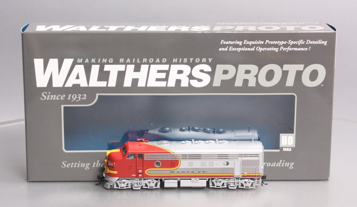 Walthers 920-40922 HO ATSF F7 A Diesel Locomotive with DCC/Sound #308L