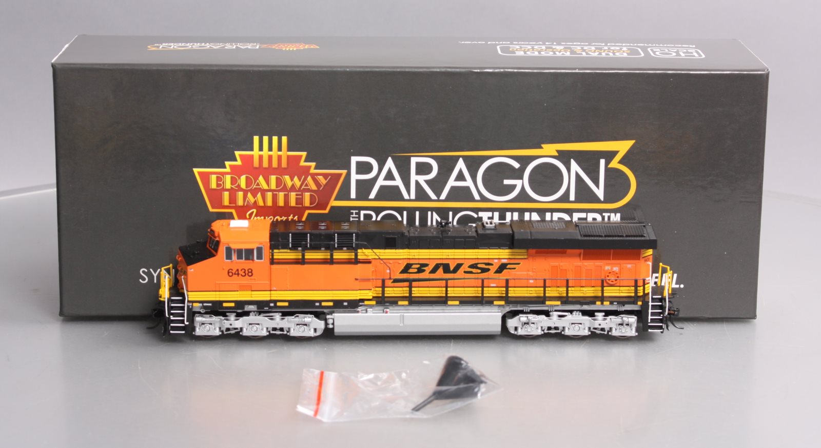 Broadway Limited 5477 HO Burlington Northern Santa Fe GE ES44AC with Sound #6438