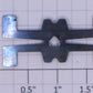 Lionel 6446-12 O Gauge Hopper Car Roof Hatch Spring Lock Plate