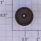 American Flyer XA10238-B S Scale Brass Metal & Plastic Wheel Set