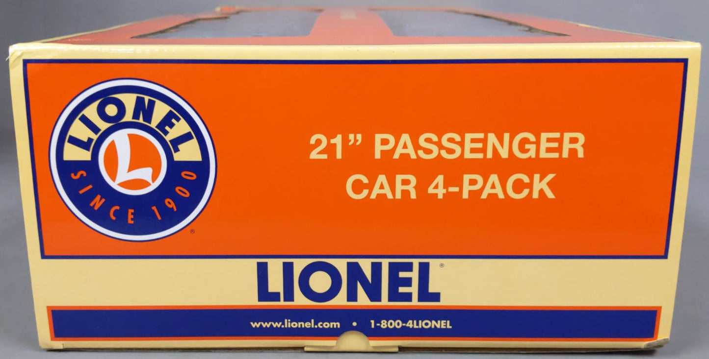 Lionel 2327310 O Gauge NYC 20th Century Limited 21'' Passenger Car (Set of 4)